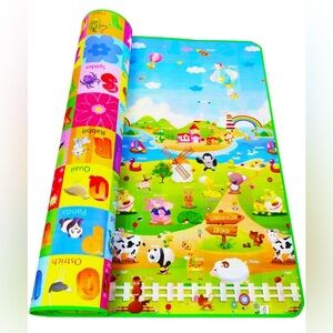 Baby crawling mat, double sided waterproof large
